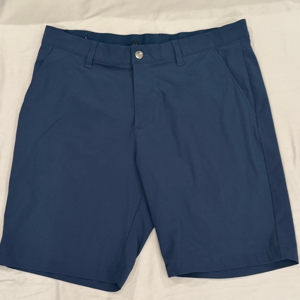 Adidas Men's Primegreen Golf Shorts Blue Size 32